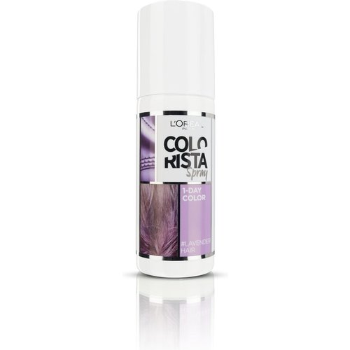 koepel schildpad Massage L'Oréal Paris Colorista Spray Haarverf - Lavender - 1 Dag Haarkleuring -  Superdrogist.com