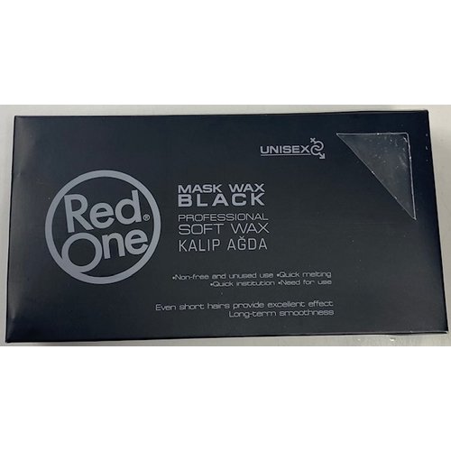 Red one RedOne Ontharingswax - Mask Wax Black 500 Gr Red one RedOne Ontharingswax - Mask Wax Black 500 Gr