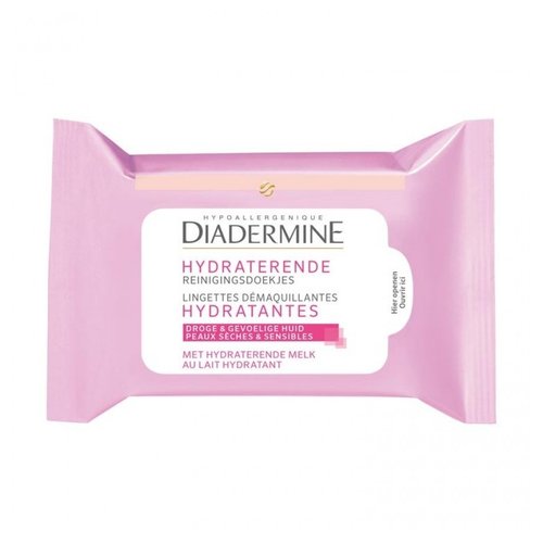 Diadermine Diadermine Hydraterende Reinigingsdoekjes - 25 stuks Diadermine Diadermine Hydraterende Reinigingsdoekjes - 25 stuks