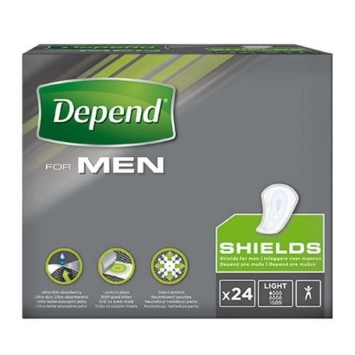 Depend Depend For Men - Incontinentieverband 24 Stuks Depend Depend For Men - Incontinentieverband 24 Stuks