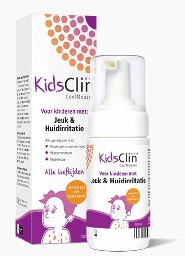 Kidsclin Kidsclin Jeuk & Huidirritatie - Coolmousse 100ml