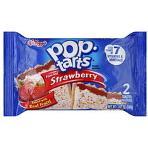 Pop Tarts - Frosted Strawberry Toastergebakjes 96 Gram Pop Tarts - Frosted Strawberry Toastergebakjes 96 Gram