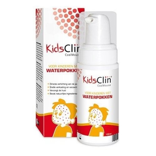 Kidsclin Kidsclin Waterpokken Coolmousse - 100 Ml Kidsclin Kidsclin Waterpokken Coolmousse - 100 Ml
