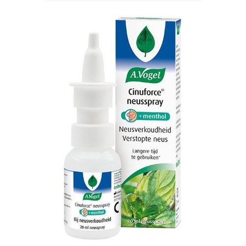 A.Vogel A.Vogel Cinuforce Mentholspray - 20 Ml A.Vogel A.Vogel Cinuforce Mentholspray - 20 Ml