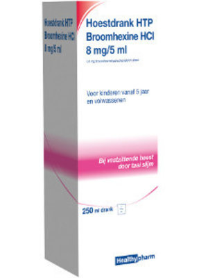 Healthypharm Healthypharm Hoestdrank 8mg/5 Ml - 150 Ml