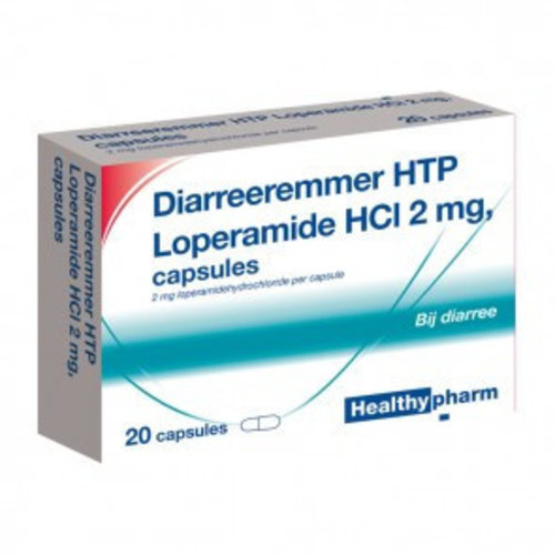Healthypharm Healthypharm Diarree Remmer 2mg - 20 Capsules Healthypharm Healthypharm Diarree Remmer 2mg - 20 Capsules