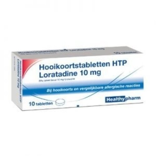 Healthypharm Hooikoorts Loratadine - 10 Tabletten