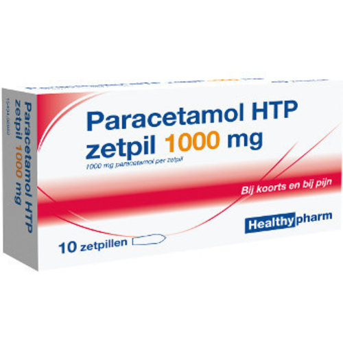 Healthypharm Healthypharm Paracetamol Zetpil 1000 Mg - 10 Sup Healthypharm Healthypharm Paracetamol Zetpil 1000 Mg - 10 Sup