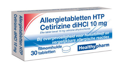 Healthypharm Healthypharm Cetirizine 10 Mg - 30 Tabletten