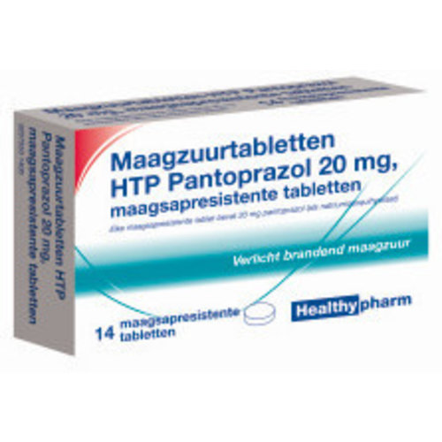 Healthypharm Healthypharm Pantoprazol - 14 Tabletten Healthypharm Healthypharm Pantoprazol - 14 Tabletten