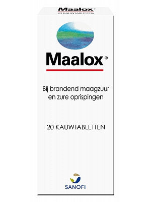 Maalox Maalox Kauwtabletten - 20 Tabletten