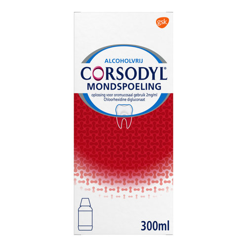Corsodyl Corsodyl Mondspoeling - 300 Ml Corsodyl Corsodyl Mondspoeling - 300 Ml