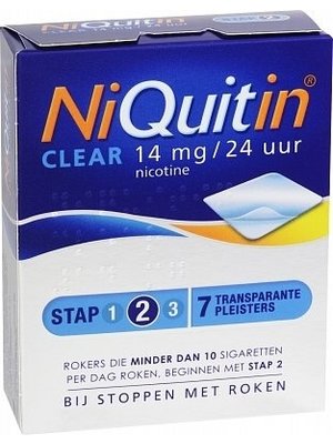 Niquitin Niquitin Clear Patch 14mg - 7 Stuks
