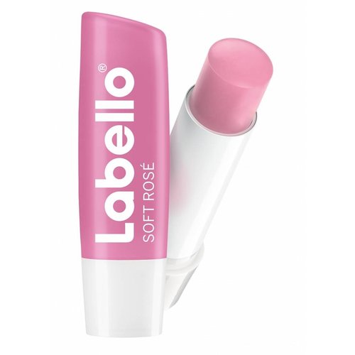 LABELLO Labello Soft Rose Stick Blister - 1 Stuks LABELLO Labello Soft Rose Stick Blister - 1 Stuks