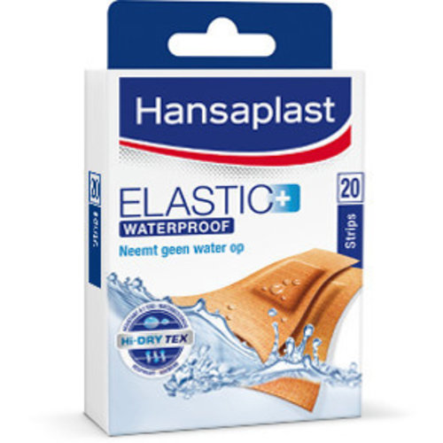 Hansaplast Hansaplast Elastic Waterproof - 20 Strips Hansaplast Hansaplast Elastic Waterproof - 20 Strips