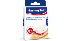 Hansaplast Hansaplast Snelle Wondgenezing Groot - 8 Stuks