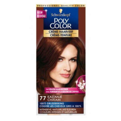 Poly Color Poly Color Creme 77 Kastanje - 1 Stuks Poly Color Poly Color Creme 77 Kastanje - 1 Stuks