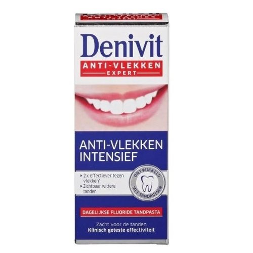 Denivit Denivit Tandpasta Anti Vlekken - 50 Ml Denivit Denivit Tandpasta Anti Vlekken - 50 Ml