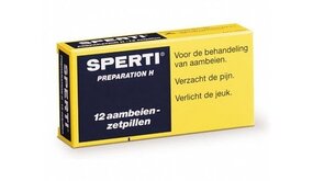 Sperti Sperti Suppositoria - 12 Zetpillen Sperti Sperti Suppositoria - 12 Zetpillen