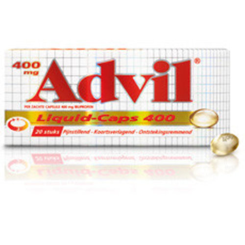 Advil Advil Liquid Caps 400 Mg - 20 Capsules Advil Advil Liquid Caps 400 Mg - 20 Capsules