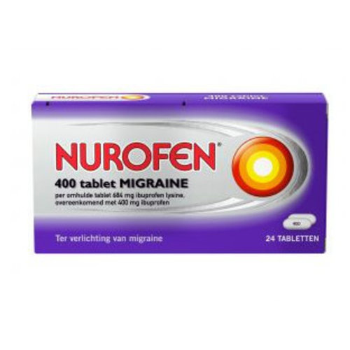 Nurofen Nurofen Migraine 400 Mg - 24 Tabletten Nurofen Nurofen Migraine 400 Mg - 24 Tabletten
