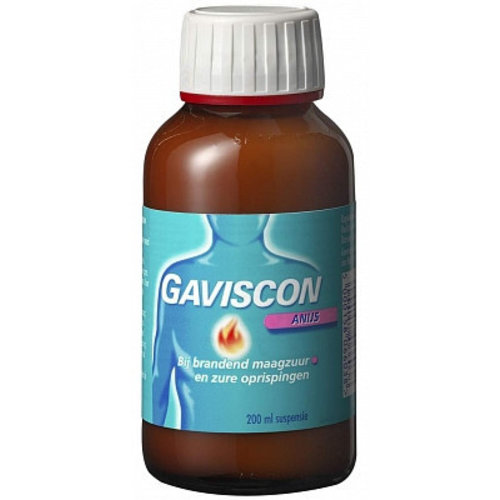 Gaviscon Gaviscon Anijs Drank - 200 Ml Gaviscon Gaviscon Anijs Drank - 200 Ml