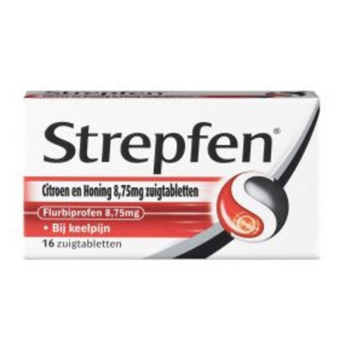 Strepfen Strepfen Sinaasappel Suikervrij - 16 Stuks Strepfen Strepfen Sinaasappel Suikervrij - 16 Stuks