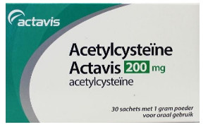 Actavis Sanias Acetylcysteine Poeder 200 Mg - 30 Sachets