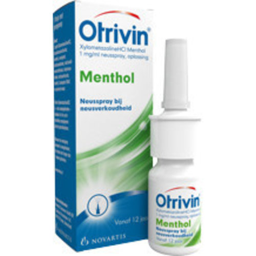 Otrivin Otrivin Doseerspray Menthol - 10 Ml Otrivin Otrivin Doseerspray Menthol - 10 Ml