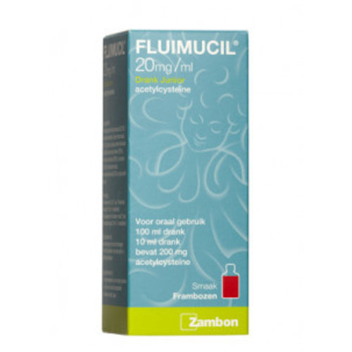 Fluimucil Fluimucil Drank Junior - 100 Ml Fluimucil Fluimucil Drank Junior - 100 Ml