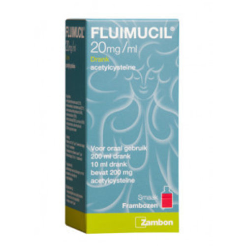 Fluimucil Fluimucil Drank 2% - 200 Ml Fluimucil Fluimucil Drank 2% - 200 Ml