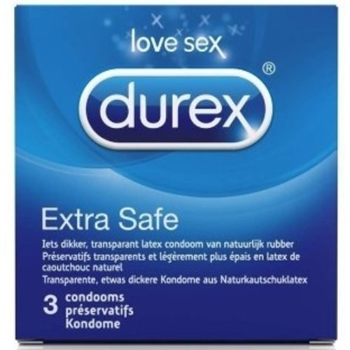 Durex Durex Extra Safe - 3 Stuks Durex Durex Extra Safe - 3 Stuks