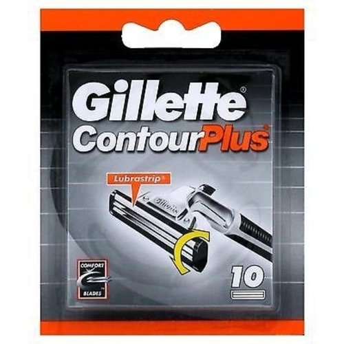 Gillette Gillette Contour Plus Mesjes - 10 Stuks Gillette Gillette Contour Plus Mesjes - 10 Stuks