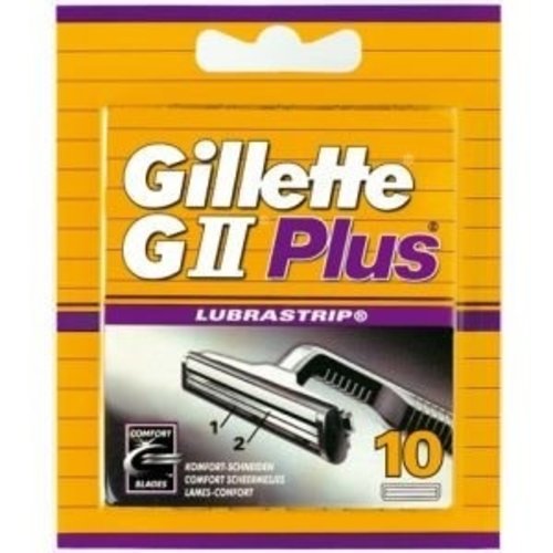 Gillette Gillette G Ii Plus Mesjes - 10 Stuks Gillette Gillette G Ii Plus Mesjes - 10 Stuks