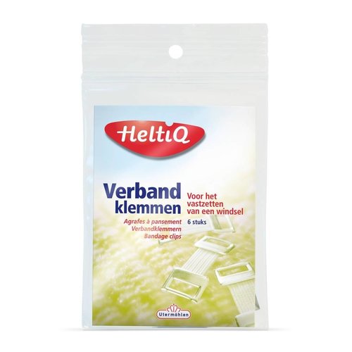 Heltiq Heltiq Verbandklemmen - 6 Stuks