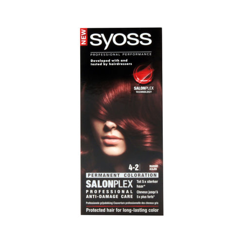 Syoss Syoss Colors 4-2 Mahonie - 1 Stuks Syoss Syoss Colors 4-2 Mahonie - 1 Stuks