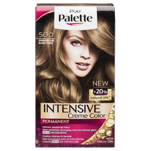 Poly Palette Poly Palette Intensive Creme 500 Donkerblond - 1 Stuks Poly Palette Poly Palette Intensive Creme 500 Donkerblond - 1 Stuks