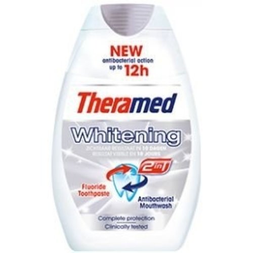 Theramed Theramed Tandpasta 2in1 Whitening - 75 Ml Theramed Theramed Tandpasta 2in1 Whitening - 75 Ml