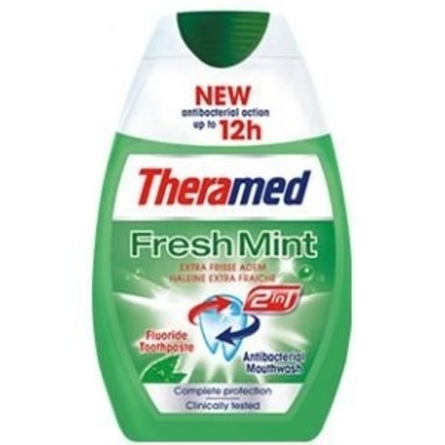 Theramed Theramed Tandpasta 2in1 Fresh Mint - 75 Ml Theramed Theramed Tandpasta 2in1 Fresh Mint - 75 Ml