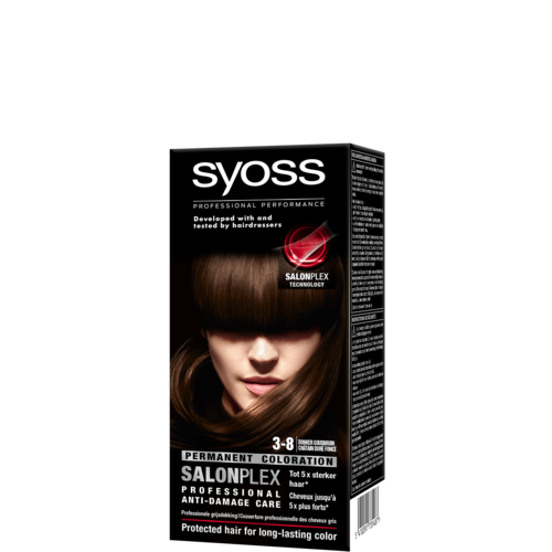 Syoss Syoss Colors Haarverf Donker Goudbruin 3-8 Syoss Syoss Colors Haarverf Donker Goudbruin 3-8