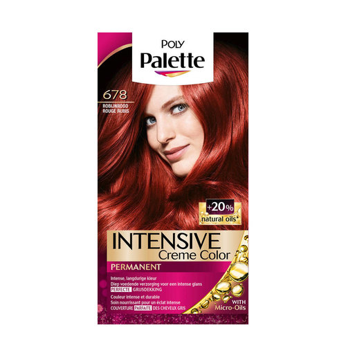 Poly Palette Poly Palette Intensive Creme 678 Robijn Rood - 1 Stuks Poly Palette Poly Palette Intensive Creme 678 Robijn Rood - 1 Stuks