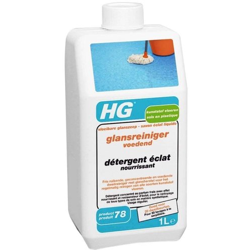 Hg Hg Kunststof Vloeren Glansreiniger - 1 Liter Hg Hg Kunststof Vloeren Glansreiniger - 1 Liter