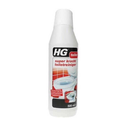 Hg Hg Super Kracht Toiletreiniger - 500 Ml Hg Hg Super Kracht Toiletreiniger - 500 Ml