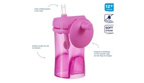 Difrax Difrax Antilekbeker Voor Rietje - 1 Stuks Difrax Difrax Antilekbeker Voor Rietje - 1 Stuks