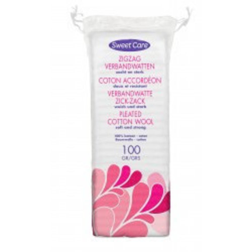 Sweet care Sweet Care Watten Zig Zag - 100 Gram Sweet care Sweet Care Watten Zig Zag - 100 Gram