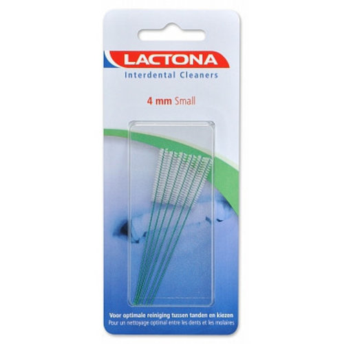 Lactona Lactona Interdentale Cleaner S 4.0 Mm - 8 Stuks Lactona Lactona Interdentale Cleaner S 4.0 Mm - 8 Stuks
