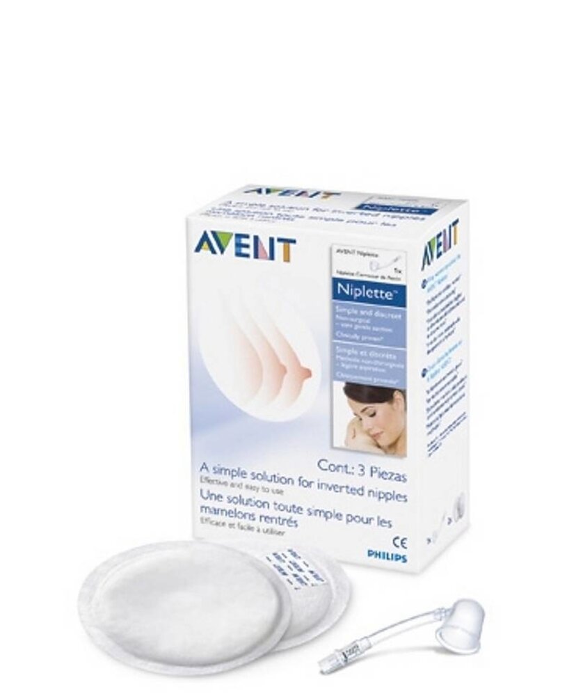 Avent Avent Niplette Met 2 Borstkompressen - 1 Stuks