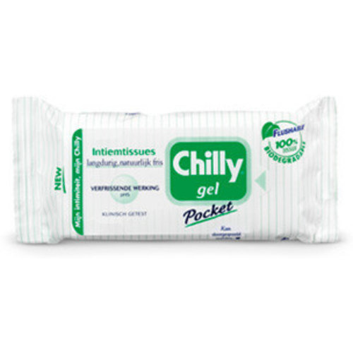 Chilly Chilly Doekjes Pocket Gel 12 Stuks
