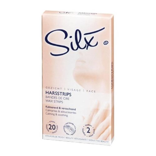 Silx Silx Harsstrips Face - 2x10 Stuks Silx Silx Harsstrips Face - 2x10 Stuks