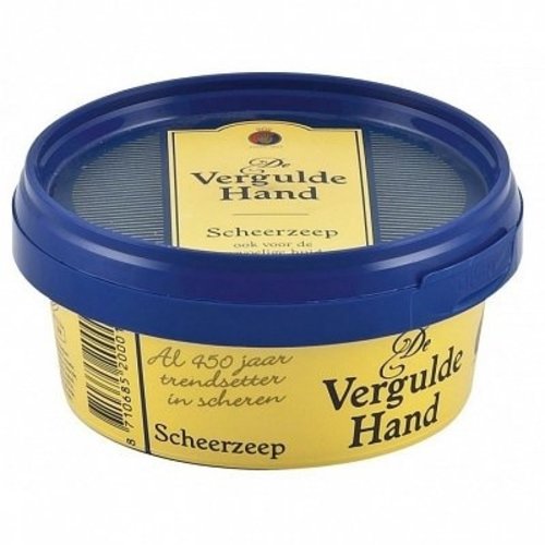 Vergulde Vergulde Hand Scheertablet - 75 Gram Vergulde Vergulde Hand Scheertablet - 75 Gram